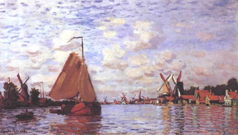 Claude Monet La Zaan a Zaandam